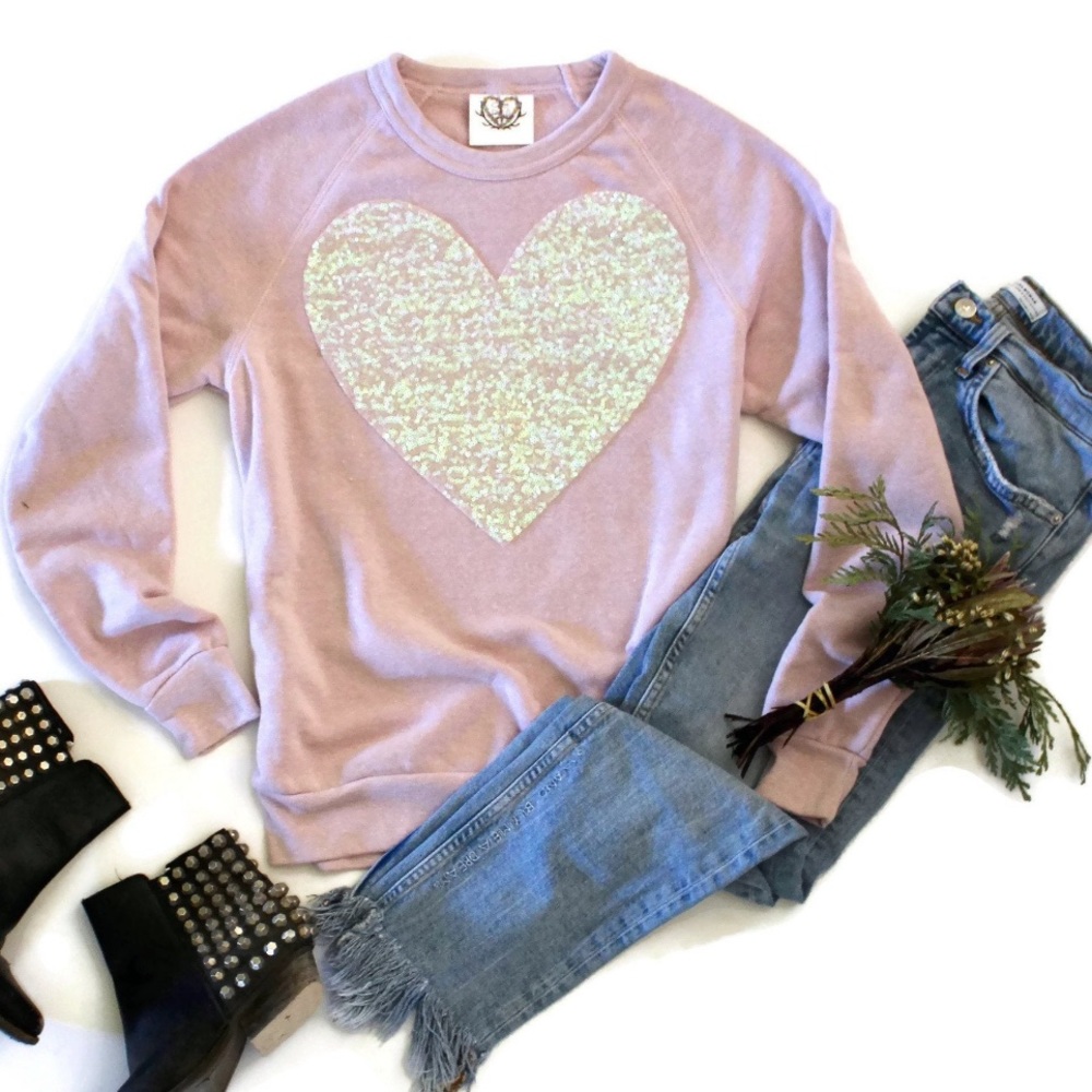 Heart Sweatshirt✨SEQUINS✨
